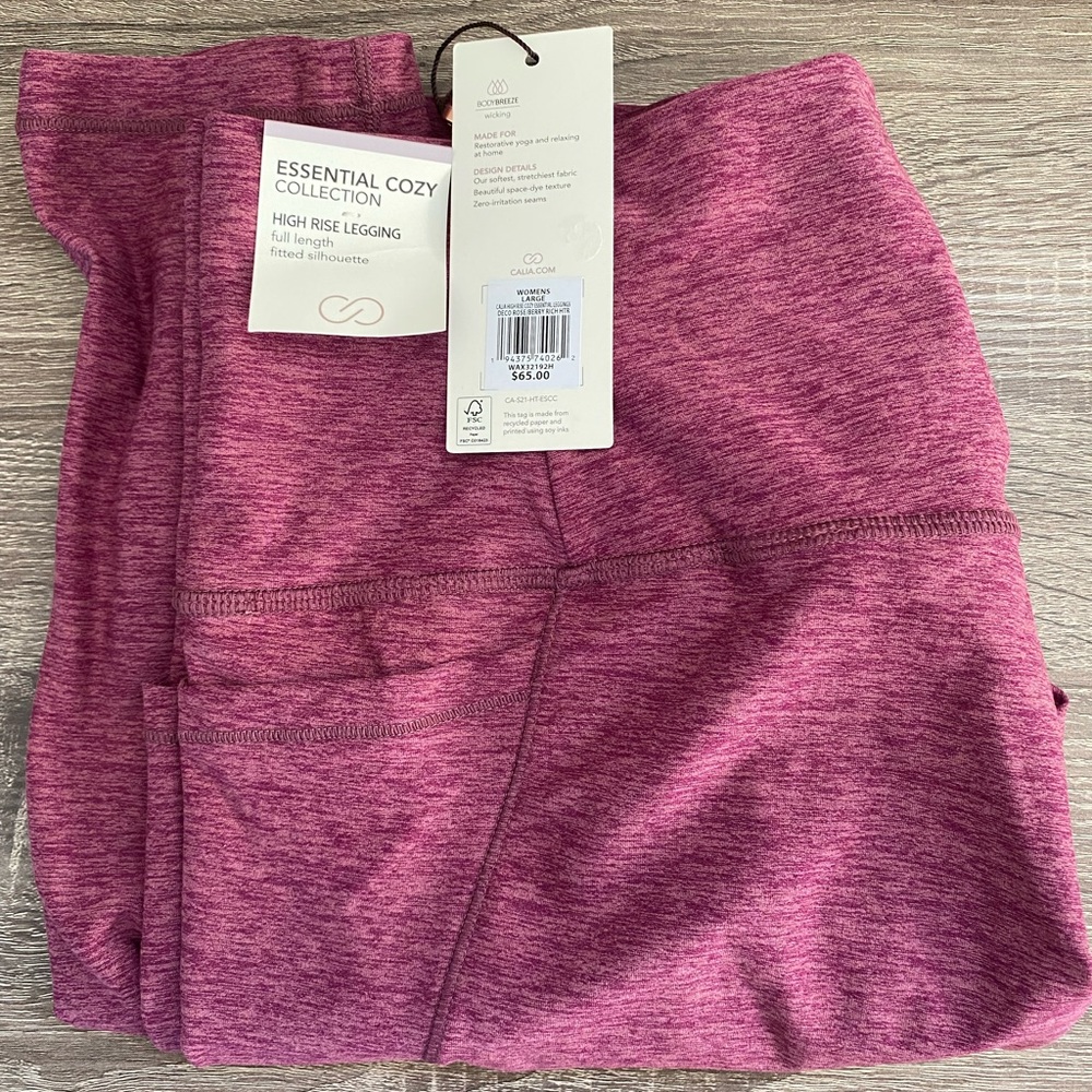 Calia ESSENTIAL COZY COLLECTION HIGH RISE LEGGING